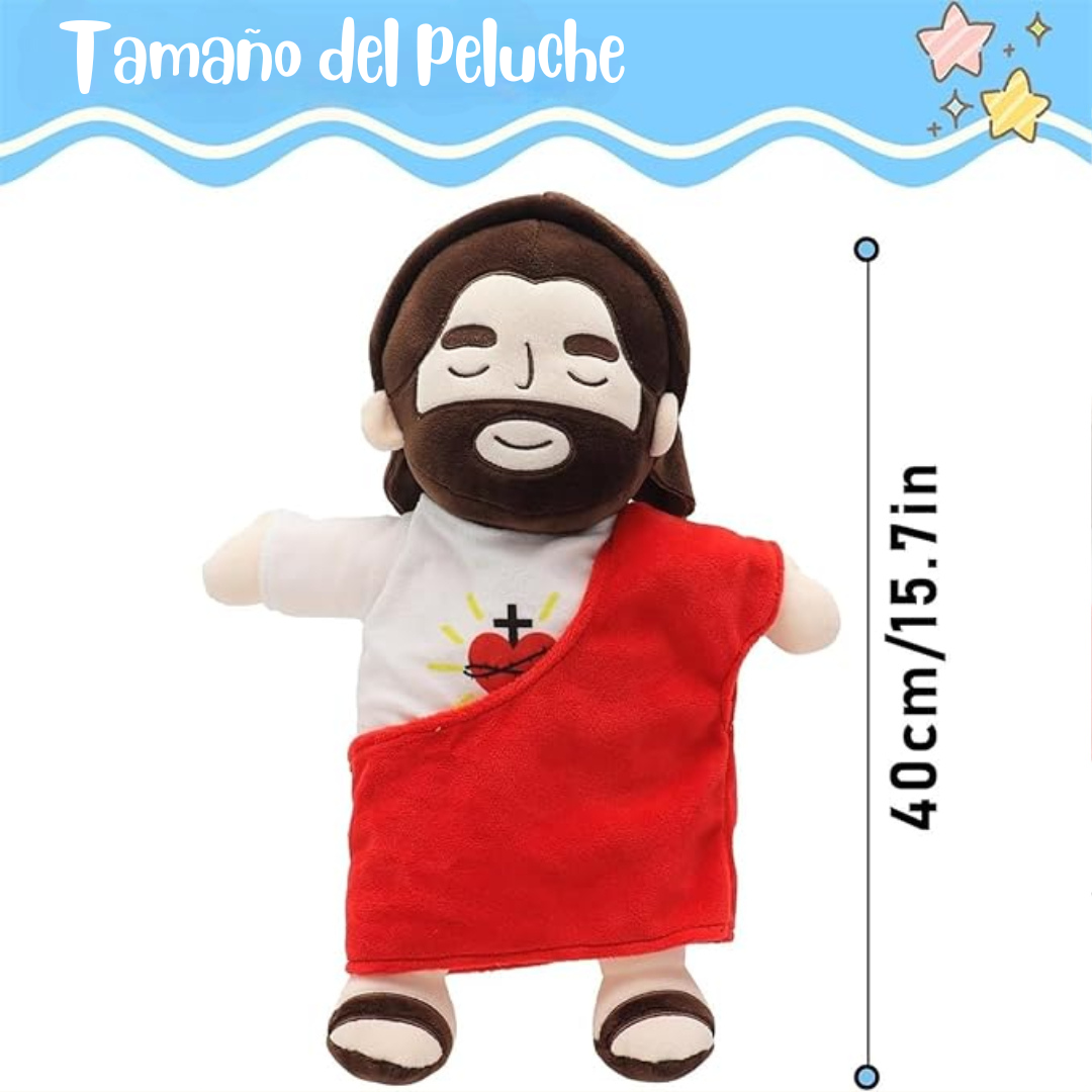 Peluche de Jesús que Respira Antiestrés